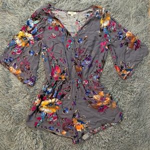 Umgee Floral Romper